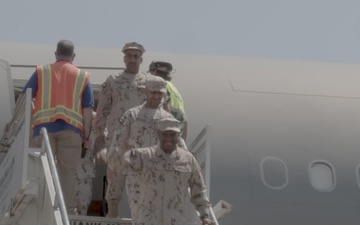 UAE Arrival at JRTC Rotation 25-10