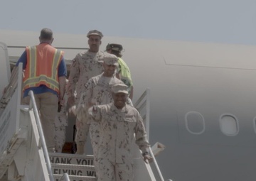 UAE Arrival at JRTC Rotation 25-10
