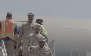 UAE Arrival at JRTC Rotation 25-10
