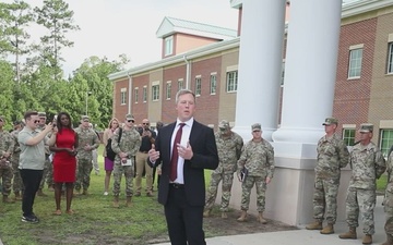Army Secretary Visits Fort Stewart Following Active Shooter Incident