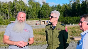 Aerostar launches high-altitude balloon during Arctic Edge 2025
