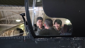 B-Roll & Interview: R.O.K AF Interpreters tour Osan Air Base