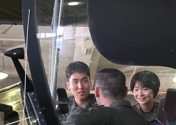 B-Roll &amp; Interview: R.O.K AF Interpreters tour Osan Air Base