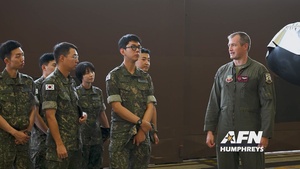 R.O.K AF Interpreters tour Osan Air Base
