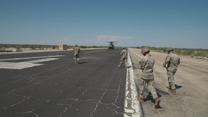 101st Division Sustainment Brigade conducts elevator drill training in support of southern border mission