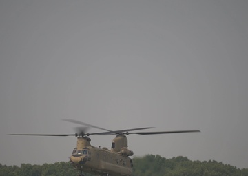 CH-47 Chinook takes part in Exercise Northern Strike 25-2