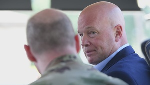 BROLL: U.S. Ambassador to NATO Matthew Whitaker visits Ramstein