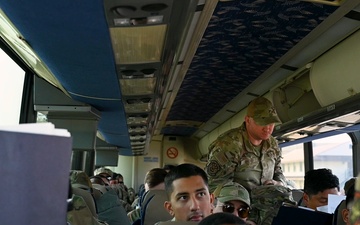 Airmen arrive to participate in Exercise Northern Strike 25-2