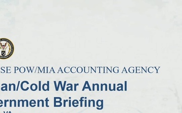 DPAA Korea/Cold War Annual Gov't Brief Day 2, Part 1