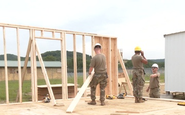 372nd Engineer Company Troop Projects at Fort McCoy WI.