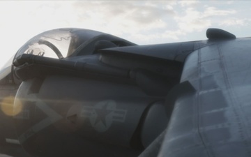 U.S. Marines with Marine Attack Squadron 223 prepare AV-8B Harriers for ordnance training