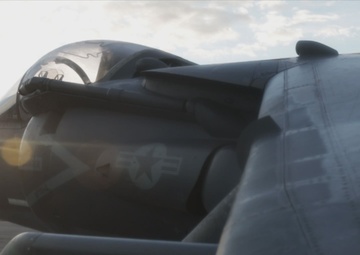 U.S. Marines with Marine Attack Squadron 223 prepare AV-8B Harriers for ordnance training