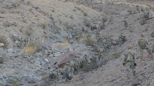 1-167th Infantry Regiment Conducts Attack on OPFOR at NTC B-Roll