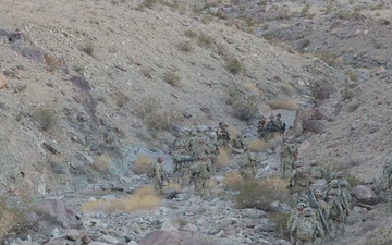 1-167th Infantry Regiment Conducts Attack on OPFOR at NTC B-Roll