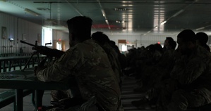 Soldiers Enter Combat Support Training Exercise