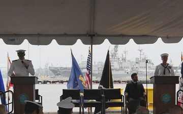 Change of Office and Retirement Ceremony for Rear Adm. Ted LeClair