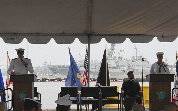 Change of Office and Retirement Ceremony for Rear Adm. Ted LeClair