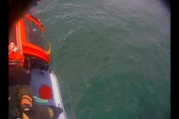 Coast Guard rescues 4 people from capsized vessel on Lake Erie