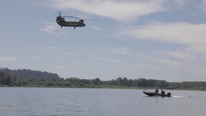 OARNG and WANG Conduct Helocast Training