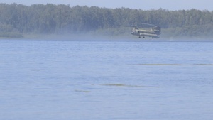 BROLL of OARNG and WANG conducting Helocast Training - Jumps and Extractions