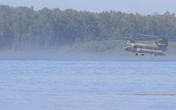 BROLL of OARNG and WANG conducting Helocast Training - Jumps and Extractions