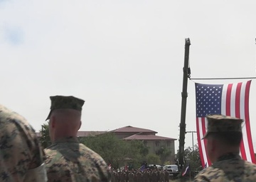 B-Roll: 1st Recon Bn. holds relief, appointment ceremony