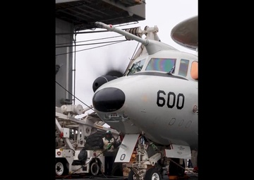 Abraham Lincoln conducts routine flight operations