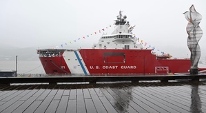 Coast Guard Cutter Storis commissioning ceremony