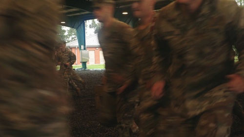 The Citadel Visits Parris Island