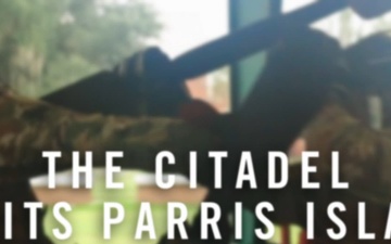The Citadel Visits Parris Island