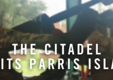 The Citadel Visits Parris Island