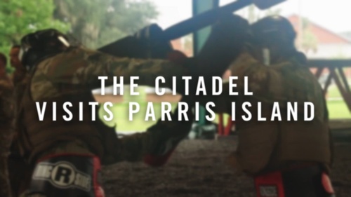 The Citadel Visits Parris Island