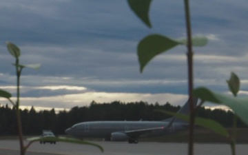 U.S. Marine Corps C-40A delivers equipment, personnel during Arctic Edge 25