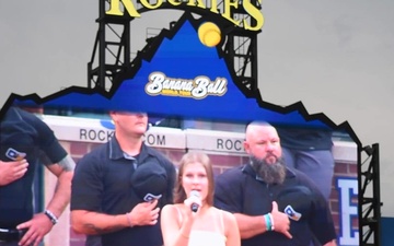 Red Eye flyover for Savannah Bananas