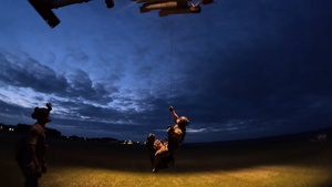 Coast Guard Maritime Security Response Team East K-9 Unit conducts training
