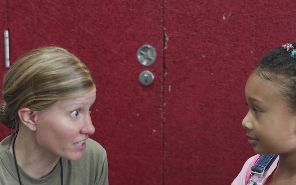 CP25 Port of Spain Medsite Operations and Distinguished Visitors