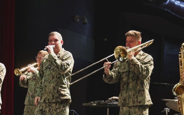 CP25 USFF Band Performs at Academy of Arts