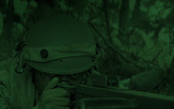 844th Engineer Battalion Attacked In Complete Darkness
