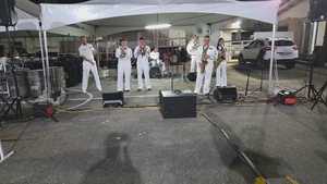 U.S. Fleet Forces Band Performs at Phase II in Trinidad and Tobago