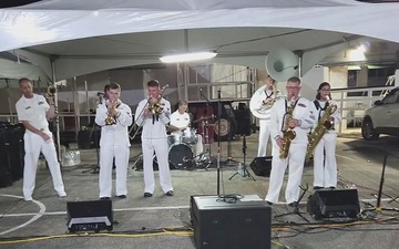 U.S. Fleet Forces Band Performs at Phase II in Trinidad and Tobago