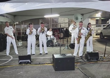 U.S. Fleet Forces Band Performs at Phase II in Trinidad and Tobago