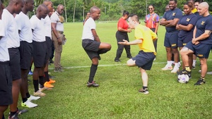 CP25 ComRel Soccer Match Port of Spain, Trinidad