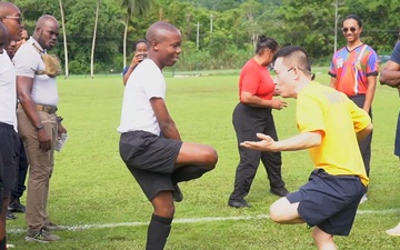 CP25 ComRel Soccer Match Port of Spain, Trinidad