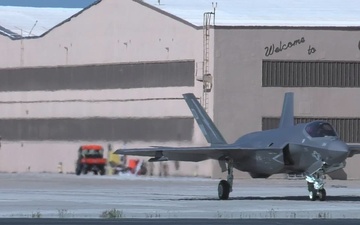 Marine F-35s visit Offutt AFB