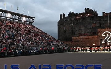 Teaser: Air Force Drill Team performs for 75th Edinburgh Tattoo