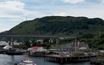 Coast Guard Cutter Earl Cunningham transits Kodiak, Alaska