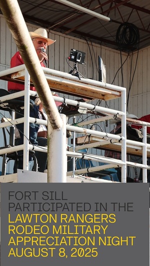 Fort Sill welcomed at Lawton Rangers Rodeo Military Appreciation Night