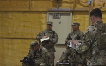 Warrior Brigade Rehearse before starting JRTC