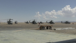 HMLA-367 conducts routine maintenance during SLTE 4-25