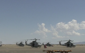 HMLA-367 conducts routine maintenance during SLTE 4-25